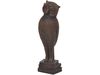 Wise Owl Standing On Books Sculpture