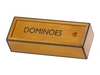 Wooden Dominoes Box with Walnut Trim