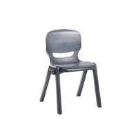 Ergo Education Chair with an Integrated Linking Device for Ages 14 to 16,  Slate