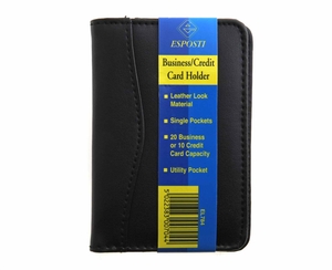 Esposti Credit Card Holder,  Black