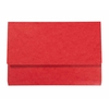 Exacompta Iderama Document Wallet Foolscap Pack of 10 265gsm,  Red