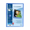 Exacompta Kreacover A4 Display Book 20 Pocket Pack of 20,  Blue