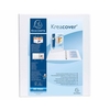 Exacompta Kreacover Ring Binder 4 D Rings 15mm A4 Plus Pack of 10 White