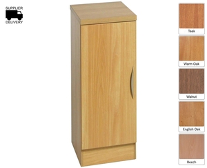 R White Narrow Cupboard B-C30 H728xW300xD540mm,  Teak