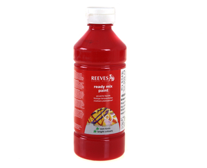 Ready Mixed Paint 500ml,  Brill Red