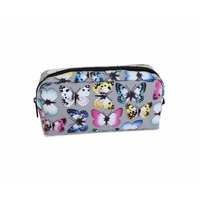 Real Butterflies Pencil Case,  Grey