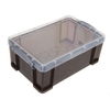 Really Useful Storage Box 9 Litre,  Charcoal
