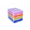 Really Useful Storage Drawer Unit Clear/Rainbow 4x5 Litre