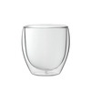 Double Walled Latte Glass with No Handle