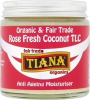 Fair Trade Organic Rose Fresh Coconut TLC Anti-Ageing Moisturiser