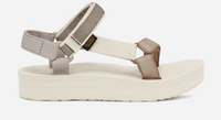 TEVA Midform Universal Karina in White Swan Metallic Multi,  Size 7