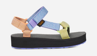 TEVA Midform Universal Metallic Sandals in Metallic Lilac Multi,  Size 12