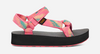 TEVA Midform Universal Sandals in Magic Pink Lemonade,  Size 4