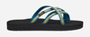 TEVA Olowahu Sandals in Flower Loom Yellow,  Size 9