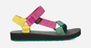 TEVA Original Universal Metallic Sandals in Metallic Water Multi,  Size 8