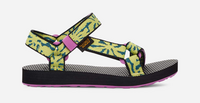 TEVA Original Universal Sandals in Beach Floral Wild Lime,  Size 11