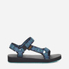 Teva Original Universal Sandals in Hypnosis Black Multi,  Size 2