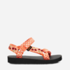Teva Original Universal Sandals in Picnic Cherries Carrot/Rhubarb,  Size 9
