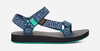 TEVA Original Universal Sandals in Radio Blue Opal,  Size 1