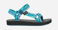 TEVA Original Universal Tie-Dye Sandals in Sorbet Blue Coral,  Size 7