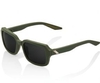 100&37; Rideley Sunglasses Soft Tact Army Green/black Mirror Lens