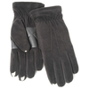 SmarTouch Mens Fleece 3 Finger Touchscreen Gloves Black One Size