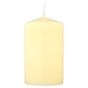 essential Waitrose ivory pillar candle small