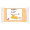 essential Waitrose medium Double Gloucester cheese,  strength 3