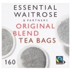 Essential Waitrose Original Blend Tea - 160 Round Bags