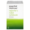 essential Waitrose reporters lined notebook,  pack of 150 sheets