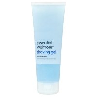 essential Waitrose shaving gel with aloe vera