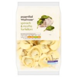 essential Waitrose spinach & ricotta fresh pasta tortelloni