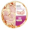 essential Waitrose thin & crispy cheese & ham pizza