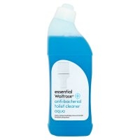 essential Waitrose toilet cleaner active gel,  aqua
