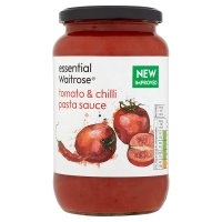 essential Waitrose tomato & chilli pasta sauce