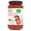 essential Waitrose tomato & mushroom pasta sauce