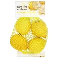 essential Waitrose unwaxed lemons
