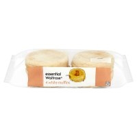 essential Waitrose white muffins