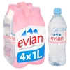 Evian natural mineral water