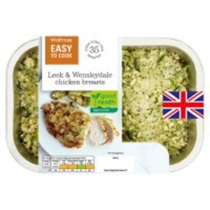Waitrose Easy To Cook leek & wensleydale chicken breasts