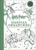 Harry Potter Magical Creatures Postcard Colouring Book