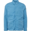 Azure Blue Greenland Zip Shirt Jacket