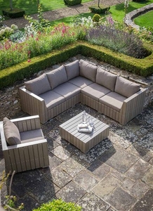 Bosham Corner Sofa Set - Polywood