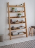 Hambledon Shelf Ladder,  Wide - Raw Oak