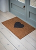 Heart Doormat,  Large - Coir