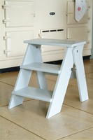 Kitchen Step Stool in Chalk