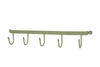 Large Hook Rail in Apple Green