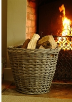 Log Basket - Wicker