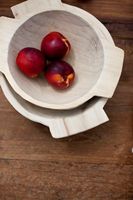 Round Poplar Bowl