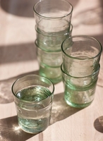 Set of 4 Recycled Glass Tumbler